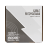 Cable Fotovoltaico Negro / Cobre Estañado / 6 mm² (10 AWG) / 2000V / Rollo de 25 m / / UL 4703 y TUV