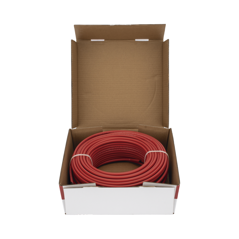 Cable Fotovoltaico Rojo / Cobre Estañado / 6 mm² (10 AWG) / 2000V / Rollo 50m / UL 4703 y TUV - Imagen 3