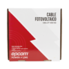 Cable Fotovoltaico Rojo / Cobre Estañado / 6 mm² (10 AWG) / 2000V / Rollo 50m / UL 4703 y TUV
