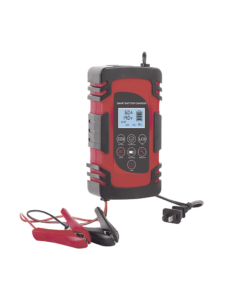 Cargador de Baterías / 12 o 24 Vcc / hasta 40 Ah / 4, 6 o 8 A / Display LCD