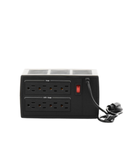 Regulador De Voltaje de 1500VA/750W, Entrada NEMA 5-15P, Con 8 Salidas NEMA 5-15R y Supresión de Picos a 245 Joules - Imagen 8