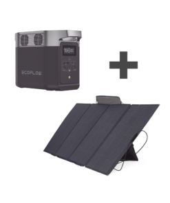 Kit de Estación de Energía Portátil 1024Wh + Panel Solar Flexible 400W