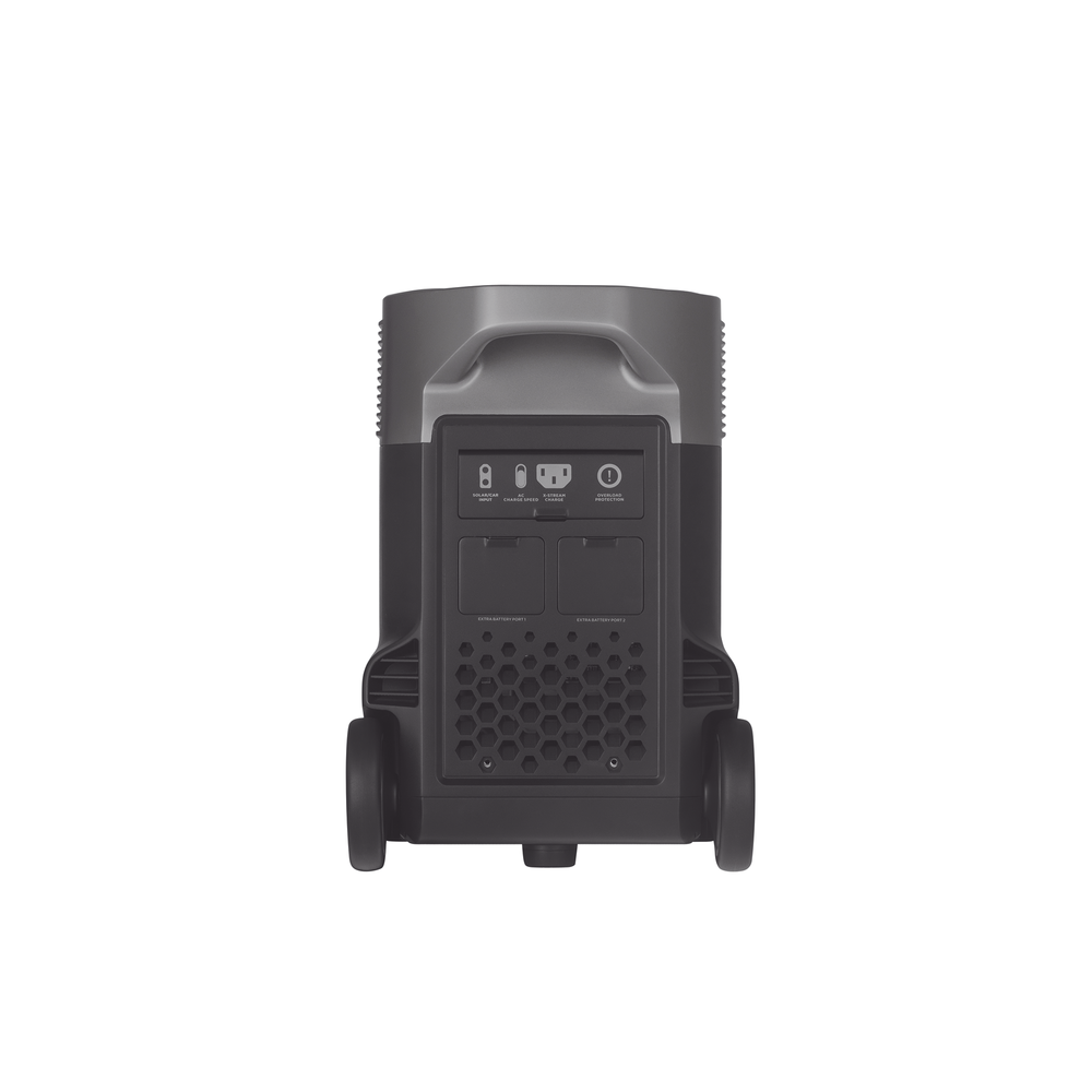 Estación de Energía Portátil DELTA PRO 3600Wh Litio LFP / 5 AC 3600W (7200W Pico) / 2 USB-C 200W / Capacidad para Aumentar Respaldo / Cargador de Coche 10A a 12.6V / Conectividad WiFi y Bluetooth (App) / Carga Solar 1600W Max. - Imagen 4