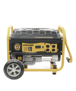 Generador a Gasolina / Planta de Emergencia 3kW (7HP), 110Vca, Encendido de Jalón, Jaula con Ruedas para Fácil Traslado