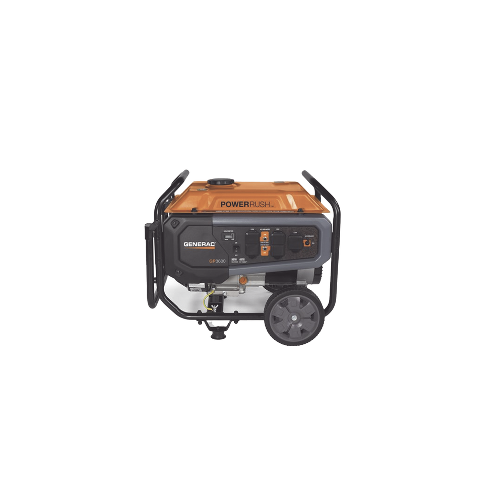 Generador Portátil a Gasolina, 3.6 kW, 120Vca, Arranque Manual - Imagen 3