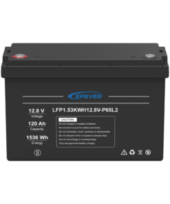 Batería de Litio LiFePO4 Ciclo Profundo 12.8Vcc, 120 Ah, 1.53Kwh, para Exterior, Libre de Mantenimiento - Imagen 2