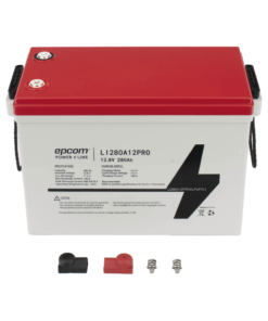 Batería de Litio Ciclo Profundo / 12.8 Vcc 280Ah (3.58 kWh) / LiFePO4 / 6000 Ciclos / Descarga 140A / Carga Rápida 100A / Solar y Marina / BMS con Corte a 11.2V - Imagen 4