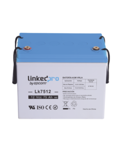 Batería de respaldo 12 V | 75 Ah | AGM | Especial para equipo electrónico | UPS | Sistemas de Emergencia | Aplicaciones Fotovoltaicas | Terminales T3 - Imagen 2