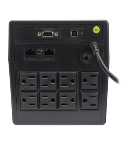 UPS 1000VA/600 W Línea Interactiva 120Vca / 8 tomas 5-15R (6 Respaldadas) / Regulación de Voltaje / Protección RJ45 - Imagen 3