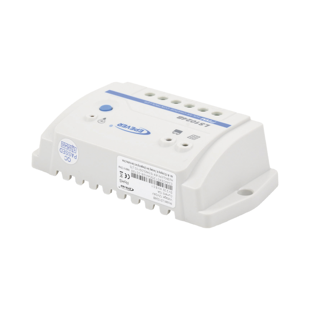 Controlador Solar PWM / 10A / 12/24V / RS-485 / Baterías Gel-AGM-Selladas / Parámetros Configurables - Imagen 4