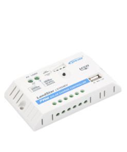 Controlador Solar PWM / 10A / 12/24V / Puerto USB / Indicadores LED / Tierra Positivo Común - Imagen 2