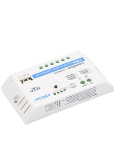 Controlador Solar PWM / 10A / 12/24V / Puerto USB / Indicadores LED / Tierra Positivo Común - Imagen 4