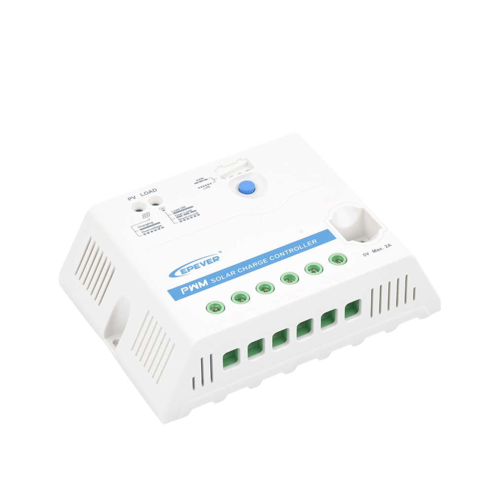 Controlador Solar PWM 12/24 V 30 A, Salida USB - Imagen 2