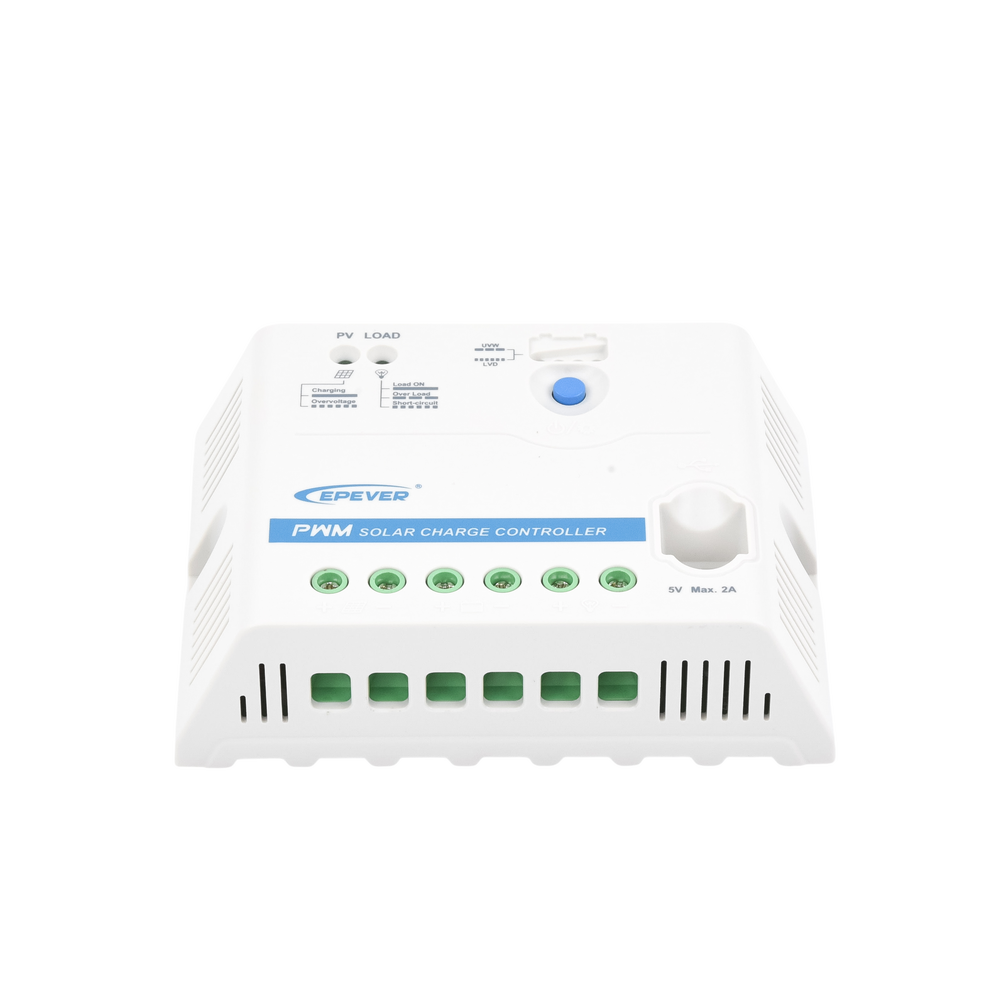Controlador Solar PWM 12/24 V 30 A, Salida USB - Imagen 3