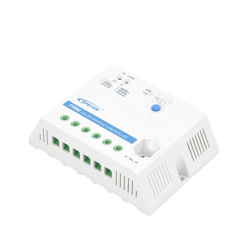 Controlador Solar PWM 12/24 V 30 A, Salida USB - Imagen 5