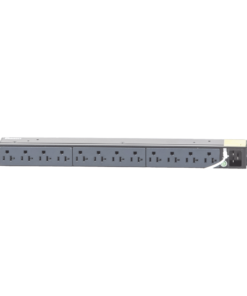 PDU Básico para Distribución de Energía, Enchufe de Entrada NEMA 5-15P, Con 12 Contactos NEMA 5-20R, Instalación Horizontal de 19in, 1UR, 15 Amp, 120 Vca - Imagen 2