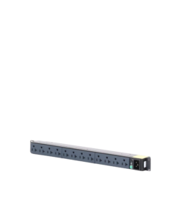 PDU Básico para Distribución de Energía, Enchufe de Entrada NEMA 5-20P, Con 12 Contactos NEMA 5-20R, Instalación Horizontal de 19in, 1UR, 20 Amp, 120 Vca - Imagen 6