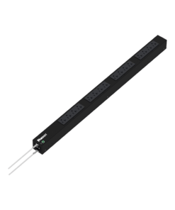 PDU Básico para Distribución de Energía, Enchufe de Entrada NEMA 5-15P, Con 16 Contactos NEMA 5-20R, de Instalación Vertical, 15 Amp, 120 Vca