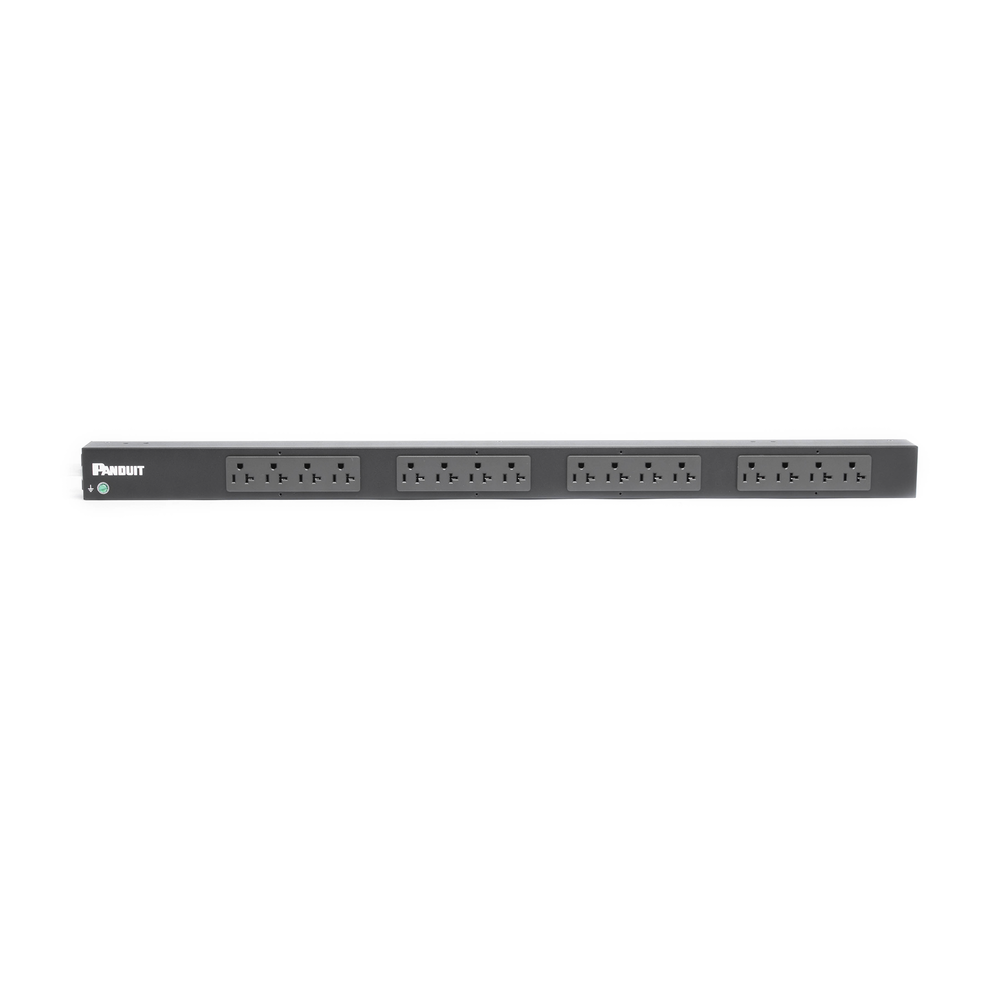 PDU Básico para Distribución de Energía, Enchufe de Entrada NEMA 5-20P, Con 16 Contactos NEMA 5-20R, de Instalación Vertical, 20 Amp, 120 Vca - Imagen 2