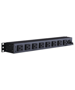 PDU Básico Para Distribución de Energía, Con 8 Tomas NEMA 5-15R Traseras, 1UR, 15 Amp, 120 Vca - Imagen 3