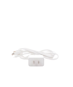 Cargador de pared USB de 5 Vcc 2A / Multi-puertos / USB-C / Micro USB / Tipo C / Lightning (iPhone) / Extensión de cable 1.2 metros - Imagen 5