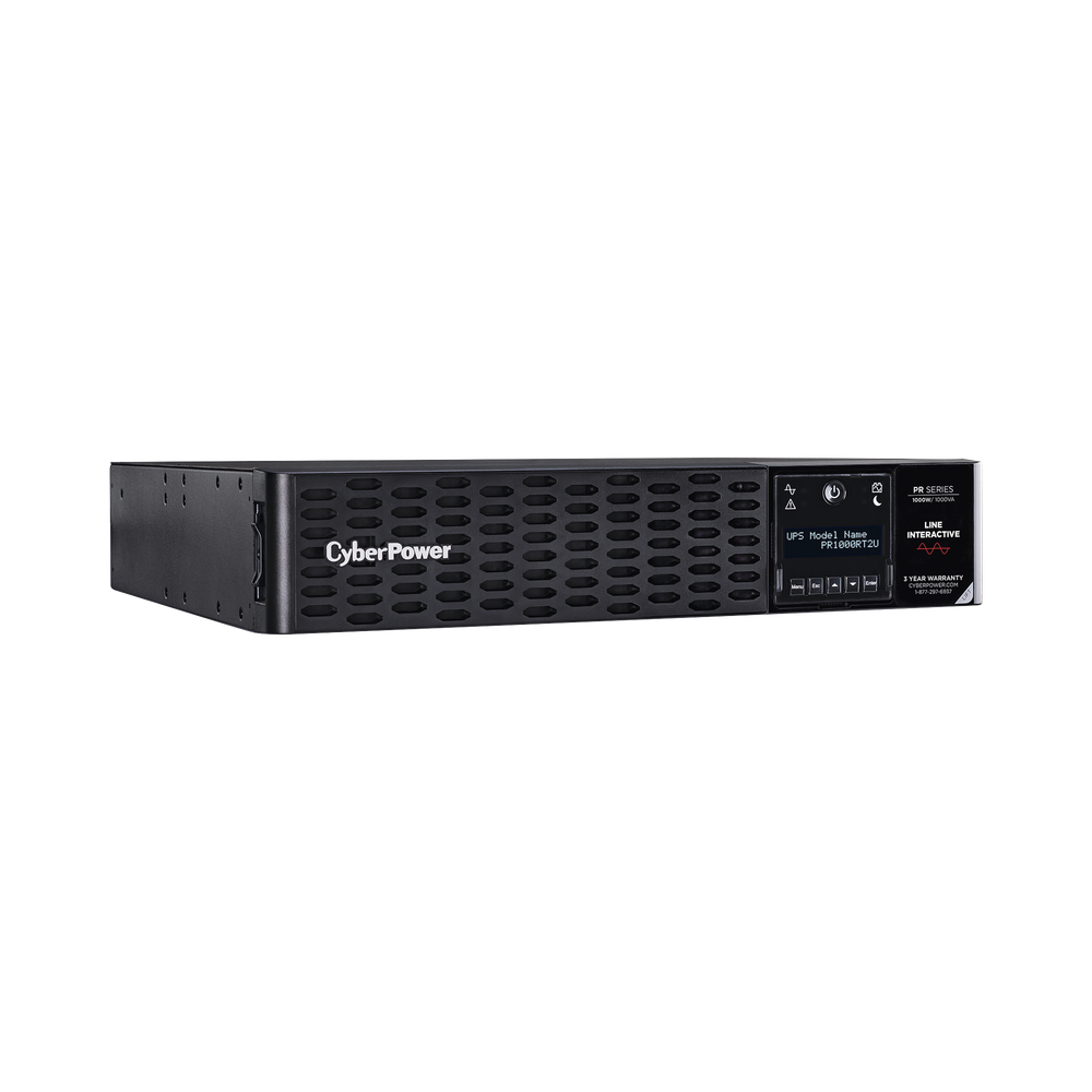 UPS de 1000 VA /1000 W, Topología Línea Interactiva, Entrada 120 Vca NEMA 5-15P, Onda Senoidal Pura, Torre o Rack 2 UR, Con 8 Tomas NEMA 5-15R - Imagen 7