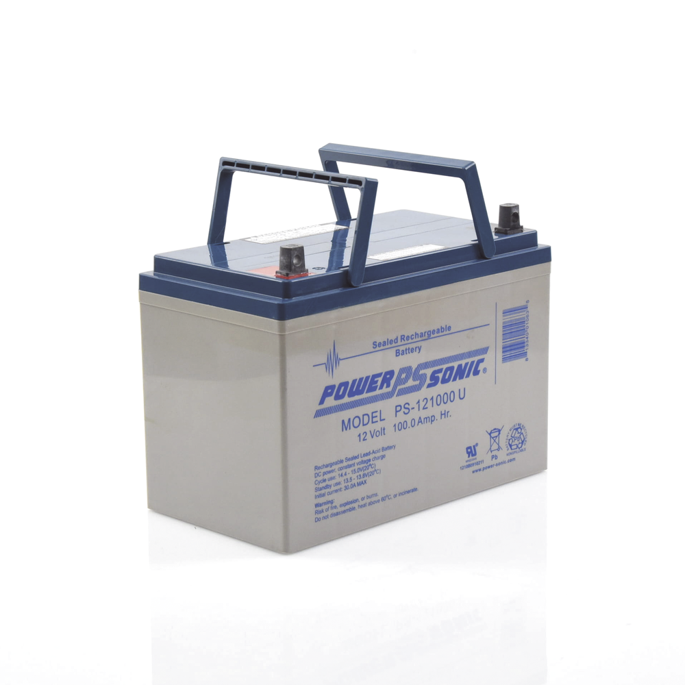 Batería 12V, 100AH, Para Respaldo, Tecnologías AGM/VRLA, 10-12 Años Vida Útil, Terminales U, Reconocida UL - Imagen 4