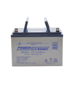 Batería 12V, 100AH, Para Respaldo, Tecnologías AGM/VRLA, 10-12 Años Vida Útil, Terminales U, Reconocida UL