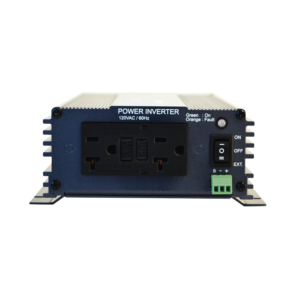 Inversor de corriente onda pura 300W, entrada 12 Vcc, salida 120 Vca 60 Hz - Imagen 2