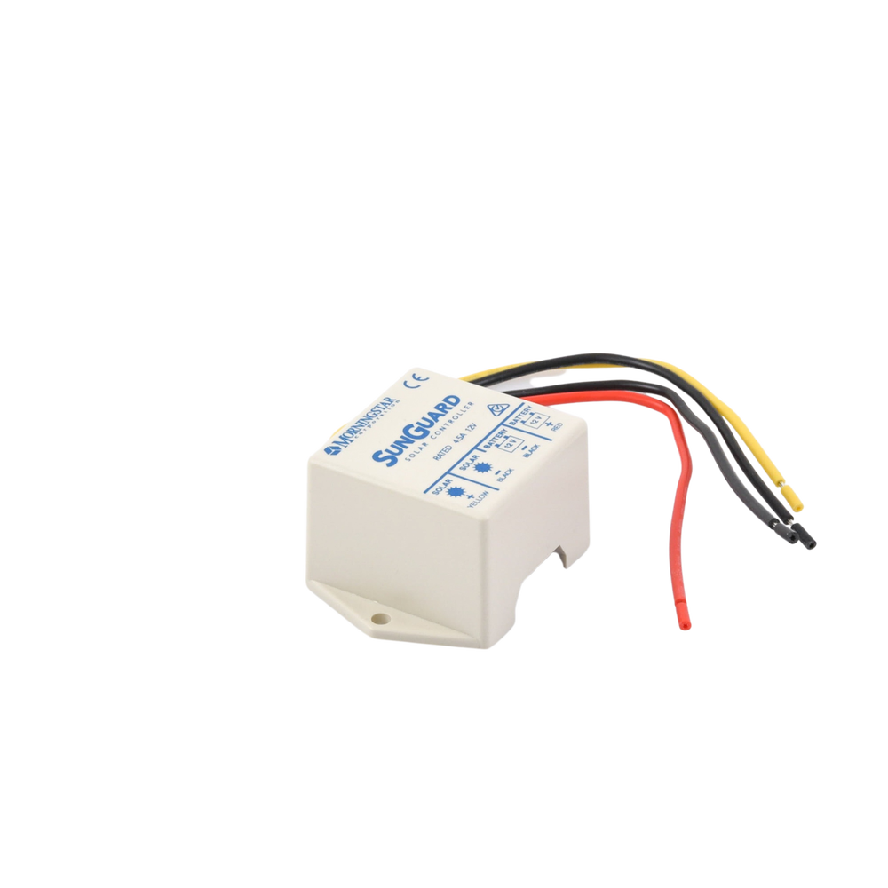 Controlador de Carga Solar PWM SunGuard 4.5 A / 12 VCC / Compensación de Temperatura / 100% Estado Sólido / -40°C a +85°C - Imagen 4
