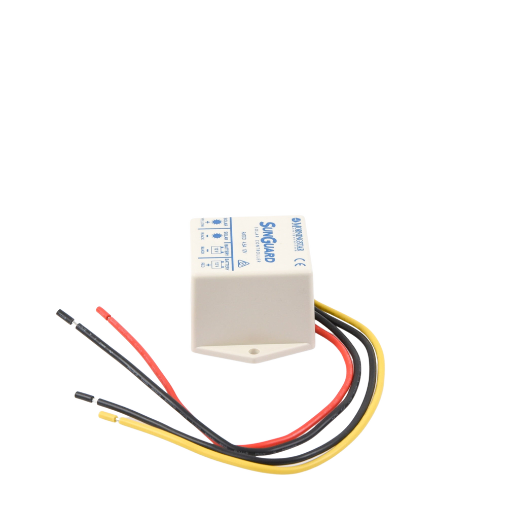 Controlador de Carga Solar PWM SunGuard 4.5 A / 12 VCC / Compensación de Temperatura / 100% Estado Sólido / -40°C a +85°C - Imagen 5