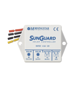 Controlador de Carga Solar PWM SunGuard 4.5 A / 12 VCC / Compensación de Temperatura / 100% Estado Sólido / -40°C a +85°C - Imagen 2