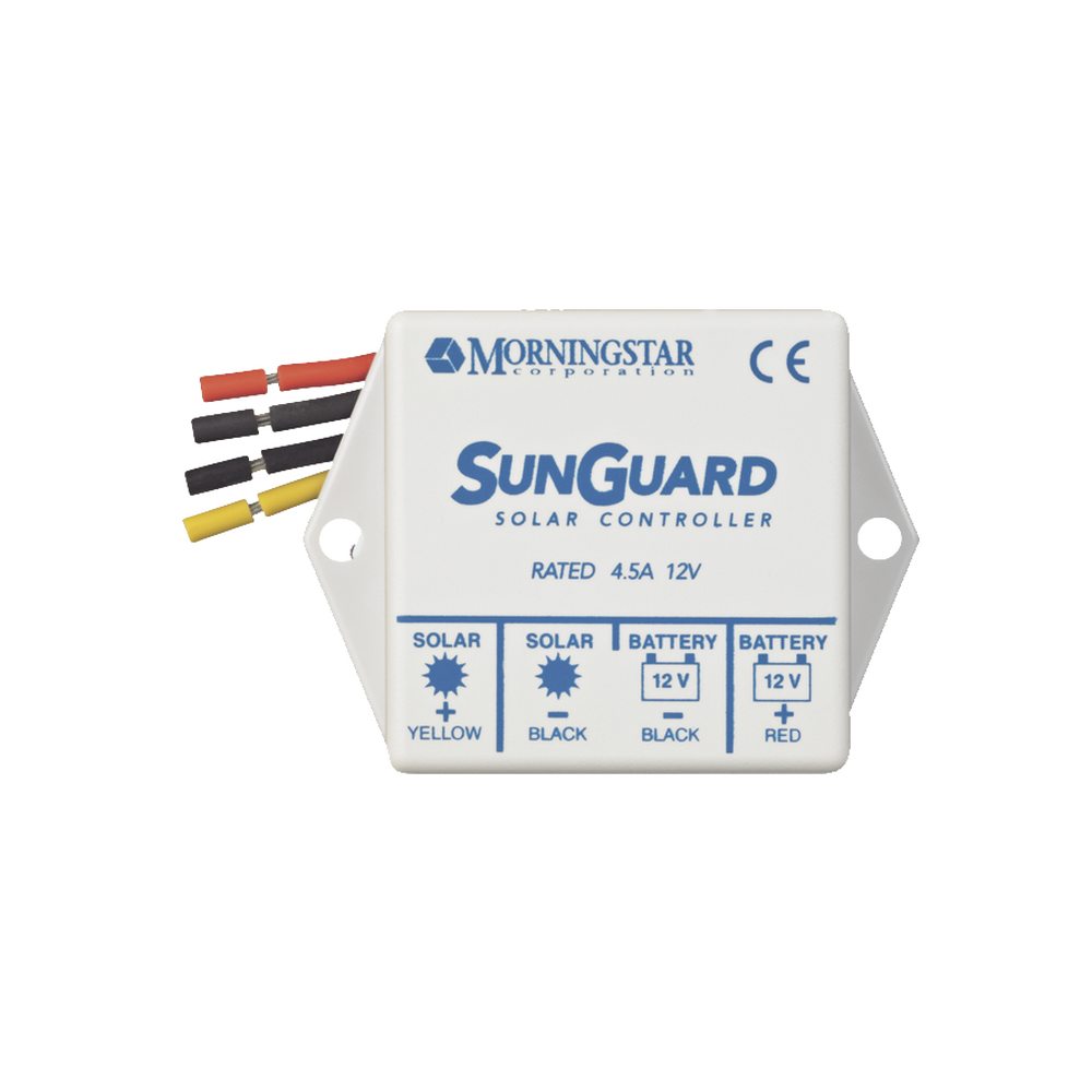 Controlador de Carga Solar PWM SunGuard 4.5 A / 12 VCC / Compensación de Temperatura / 100% Estado Sólido / -40°C a +85°C - Imagen 2