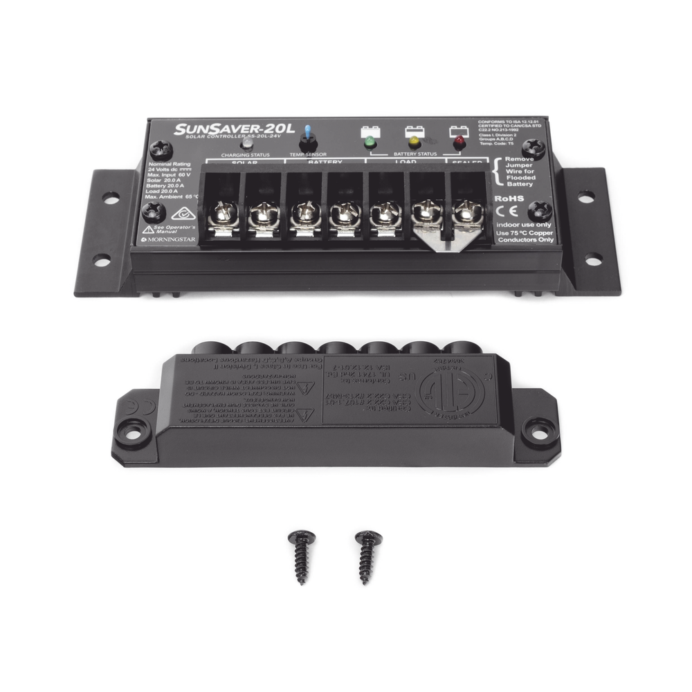 Controlador de Carga Solar SunSaver PWM 20 A / 12 VCC / Encapsulado Epóxico / Clase 1 Div 2 / Compensación de Temperatura - Imagen 5