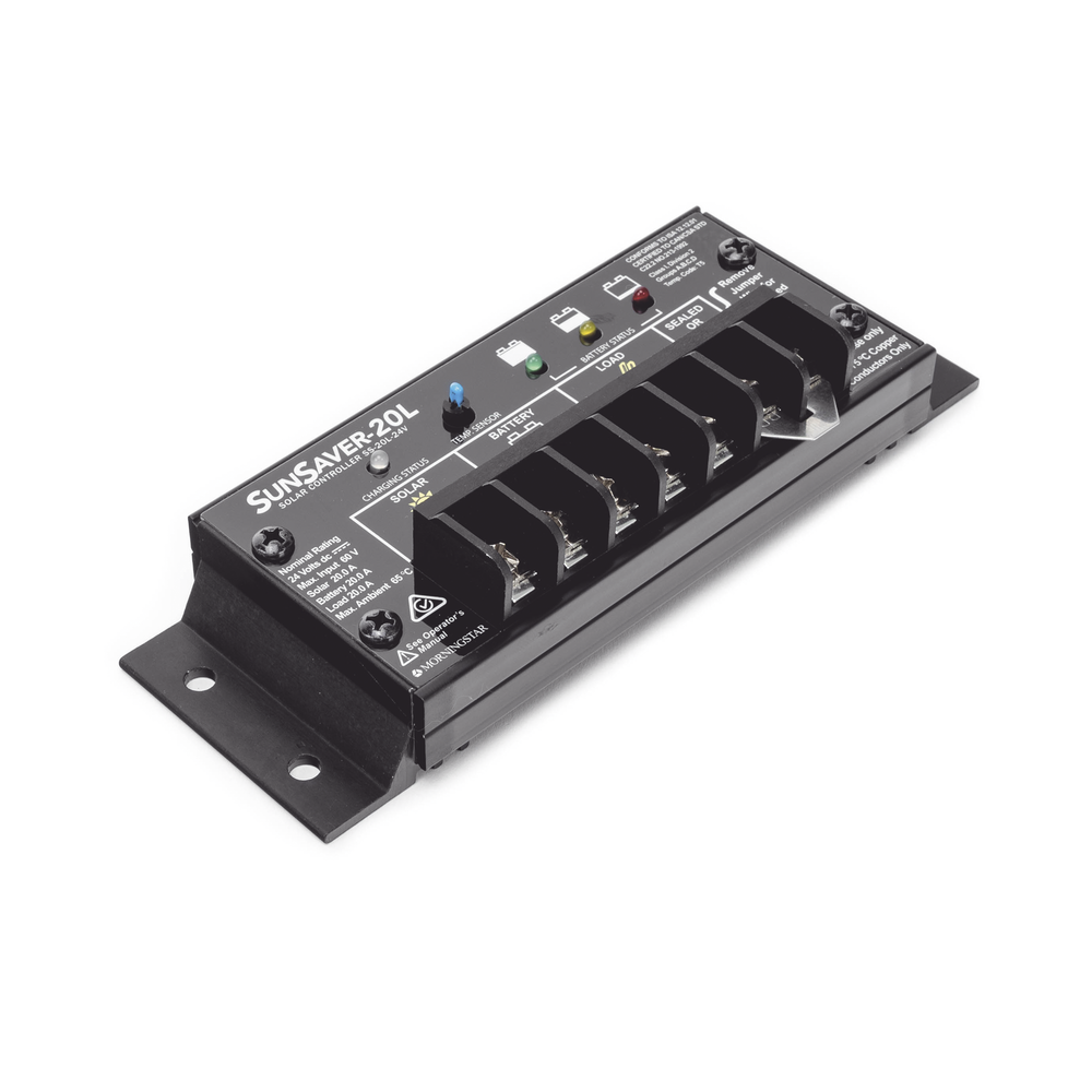 Controlador de Carga Solar SunSaver PWM 20 A / 12 VCC / Encapsulado Epóxico / Clase 1 Div 2 / Compensación de Temperatura - Imagen 4