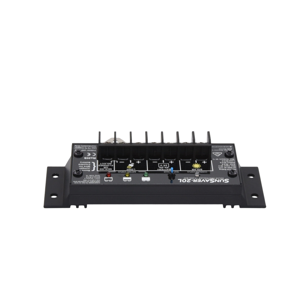 Controlador de Carga Solar SunSaver PWM 20 A / 24 VCC / Encapsulado Epóxico / Clase 1 Div 2 / Compensación de Temperatura - Imagen 4