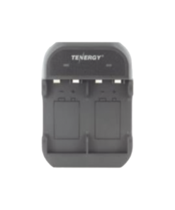 Cargador Rápido 2 Bahías / Baterías Ni-MH 9V / Cable USB Incluido / Adaptador de Corriente NO Incluido / Color Negro