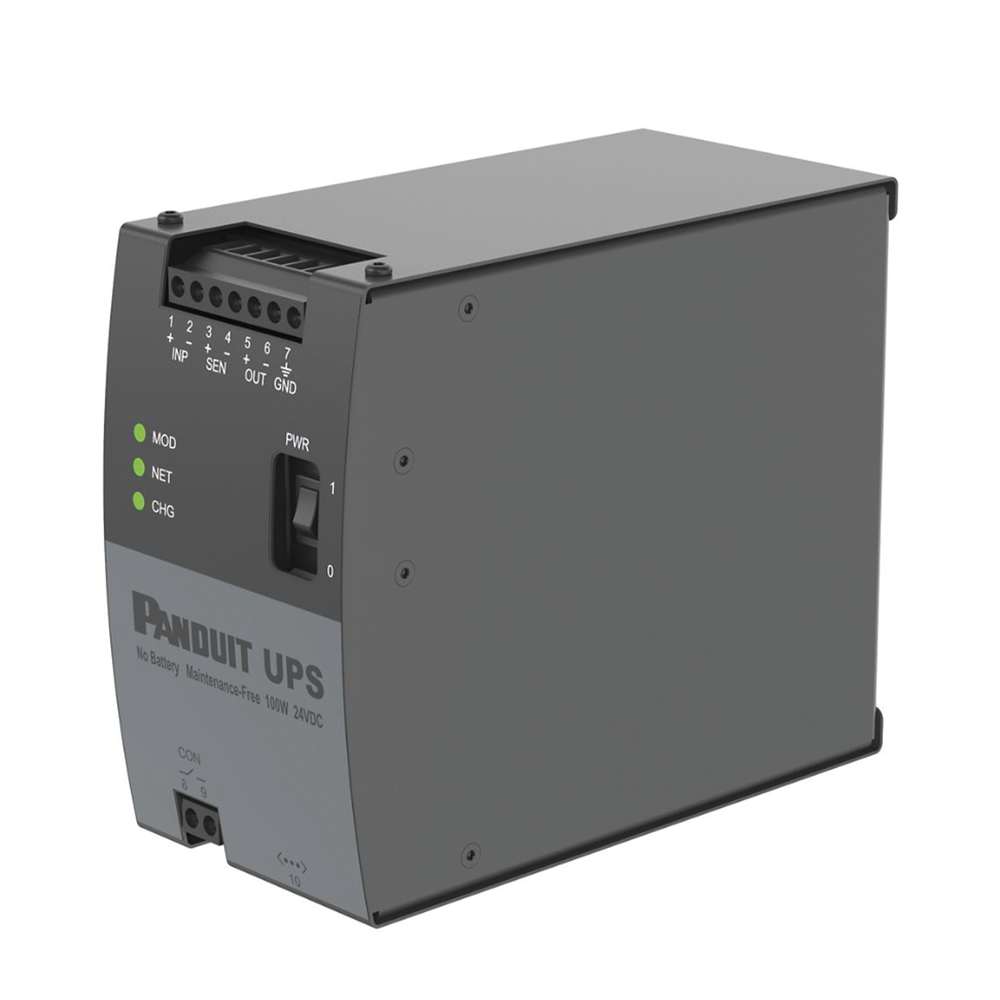 UPS Industrial de 100 Watts, 24 Vcd de Entrada, Instalación en Riel DIN Estándar de 35mm, Temperatura de operación de -40 a 60 ºC - Imagen 4