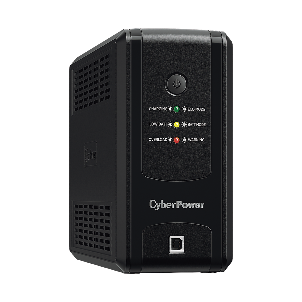 UPS de 750 VA/375 W, Topología Línea Interactiva, Entrada 120 Vca NEMA 5-15P, y 8 Salidas NEMA 5-15R, Puerto USB, Con Regulador de Voltaje (AVR) - Imagen 2