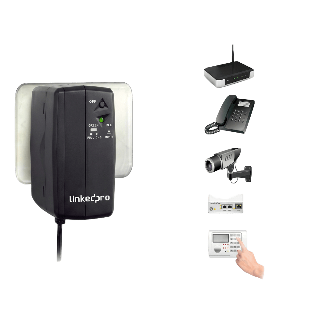 UPS de CD 25 W / Entrada 120 Vca / Salida 12 Vcd / Clavija NEMA 5-15P de entrada / Batería de Litio - Imagen 4