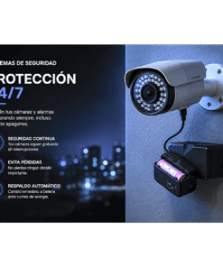 UPS de CD 25 W / Entrada 120 Vca / Salida 12 Vcd / Clavija NEMA 5-15P de entrada / Batería de Litio - Imagen 2