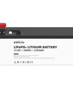 Batería de litio LiFeO4 12.8Vcc, 200Ah, 2.56Kwh, Pantalla LCD para Monitoreo Local, Carcasa Metálica - Imagen 2