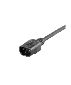 Cable de Alimentación Eléctrica Con Bloqueo Doble de Seguridad, de IEC C14 a IEC C13, 6 ft. de Largo, Color Negro, Paquete de 10 Piezas - Imagen 2