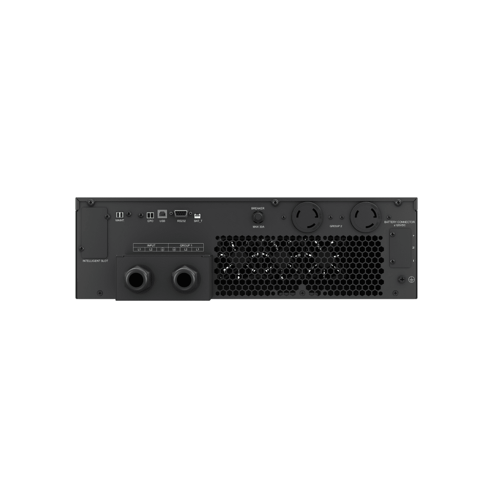 UPS SmartZone de 10000 VA/10000 W, Online Doble Conversión, Entrada 208/240 Vca Con Terminal L1+L2+G, Onda Senoidal Pura, 6 UR, Con 2 Tomas NEMA L6-30R y Terminal L1+L2+G - Imagen 4