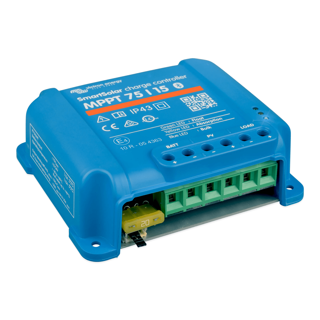 SmartSolar MPPT 75/15 / Controlador de Carga Solar MPPT 15A / 12/24 Vcc en baterías / IP43 - Imagen 2