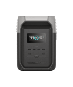 Estación de Energía Portátil Delta 3 1536Wh Litio LFP / 6 AC 1800 W (Max. 3600W) / 2 USB-C 100W / Capacidad para Aumentar Respaldo / Cargador de Coche 10A a 12.6V / Conectividad WiFi y Bluetooth (App) / Carga Solar 500W Max. - Imagen 3