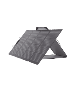 Módulo Solar Bifacial, Portátil y Flexible de 220W Recomendado para Estaciones Portátiles EFD330, EFD350 ó EFD500 / Ajuste de Ángulo / Carga Eficiente / Incluye Cable XT60 a MC4