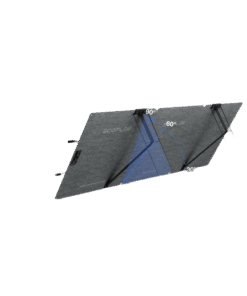 Módulo Solar Bifacial, Portátil y Flexible de 160W Recomendado para Estaciones Portátiles EcoFlow / Ajuste de Ángulo / Carga Eficiente / Incluye Cable XT60 a MC4