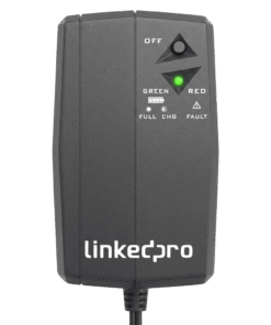 UPS de CD 25 W / Entrada 120 Vca / Salida 12 Vcd / Clavija NEMA 5-15P de entrada / Batería de Litio