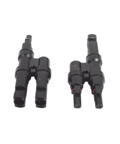 Conector MC-4 Doble para Módulos Fotovoltaicos. Tipo 2T